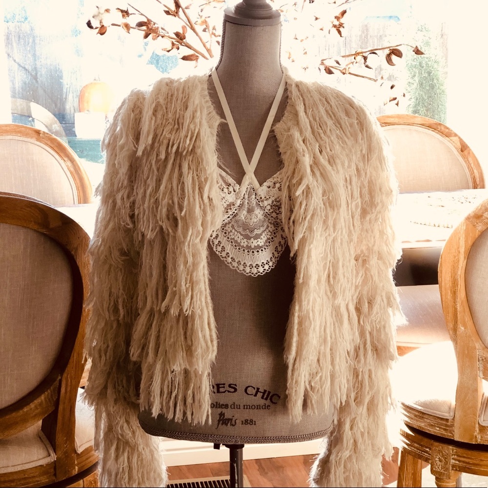 Festival fringe cardigan jacket